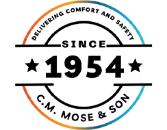C.M Mose and Son Badge since 1954